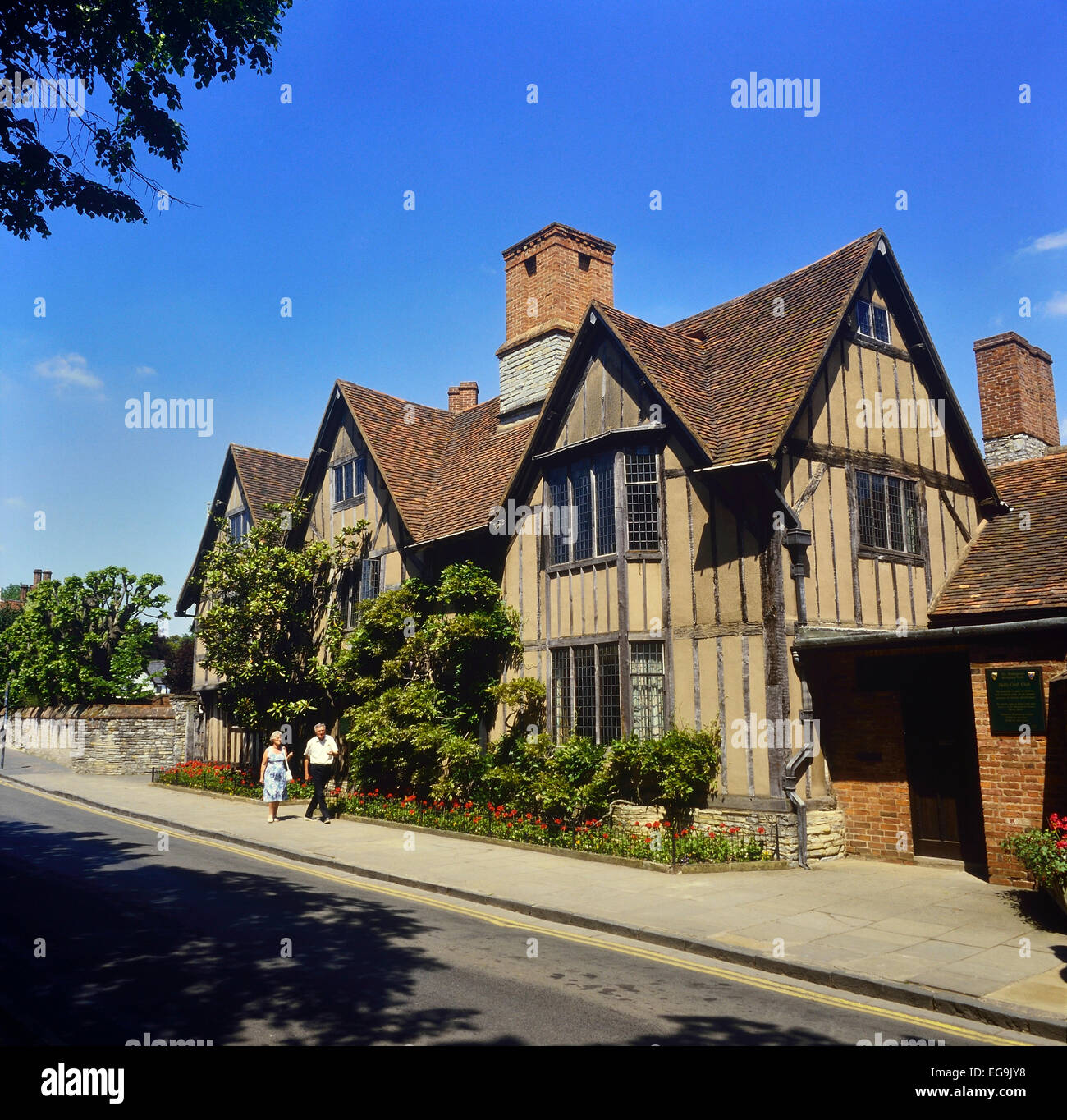 Halls Croft. Stratford. Warwickshire. UK Stockfoto