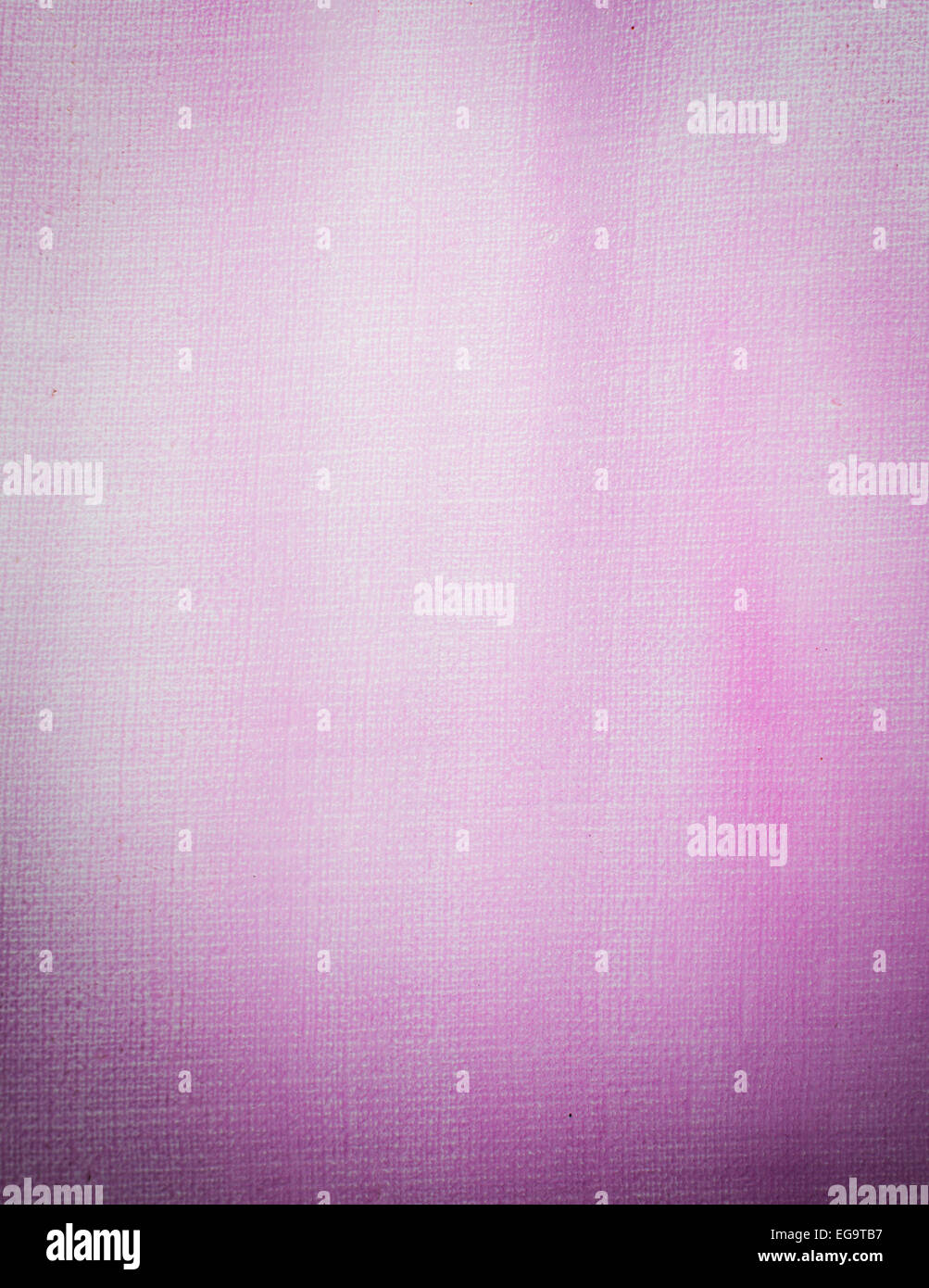 Leichte rosa Leinwand für Kulisse oder Hintergrund, Vignette und vertikales Bild. Stockfoto