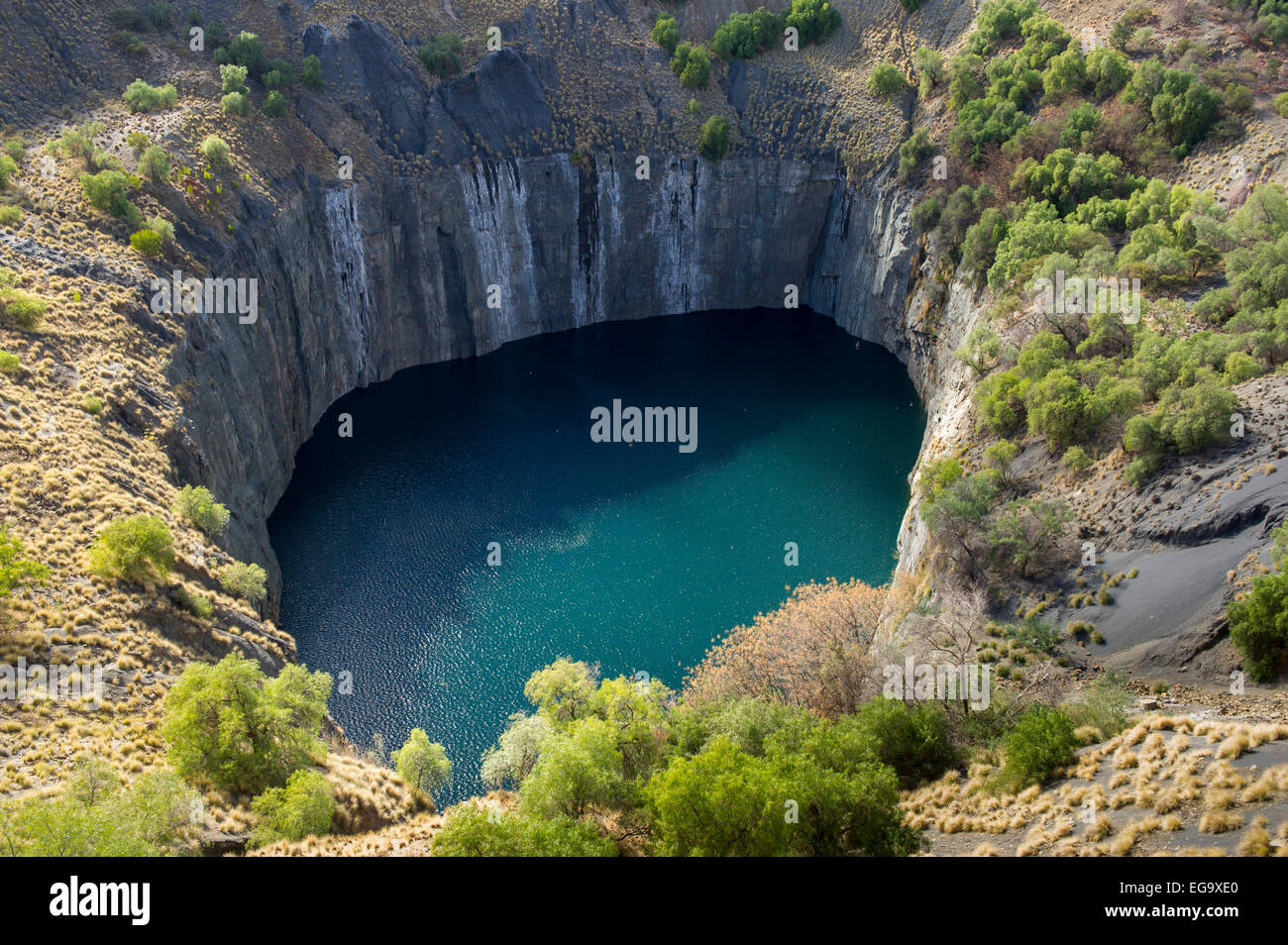Das große Loch, Kimberley, Südafrika Stockfoto