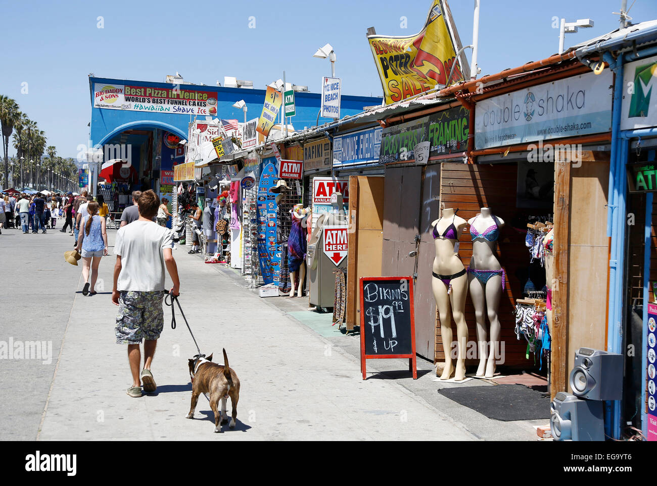 Los Angeles (Kalifornien, USA, USA), April 2014: Venice Beach Stockfoto