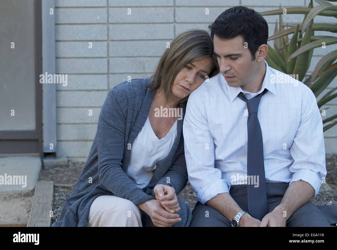 Kuchen-2014 Cinelou Releasing Film mit Jennifer Aniston und Chris Messina Stockfoto