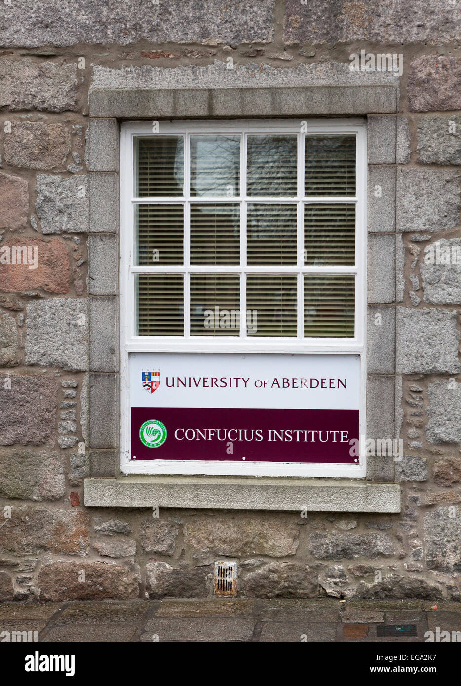 Konfuzius Institut Universität von Aberdeen Stockfoto