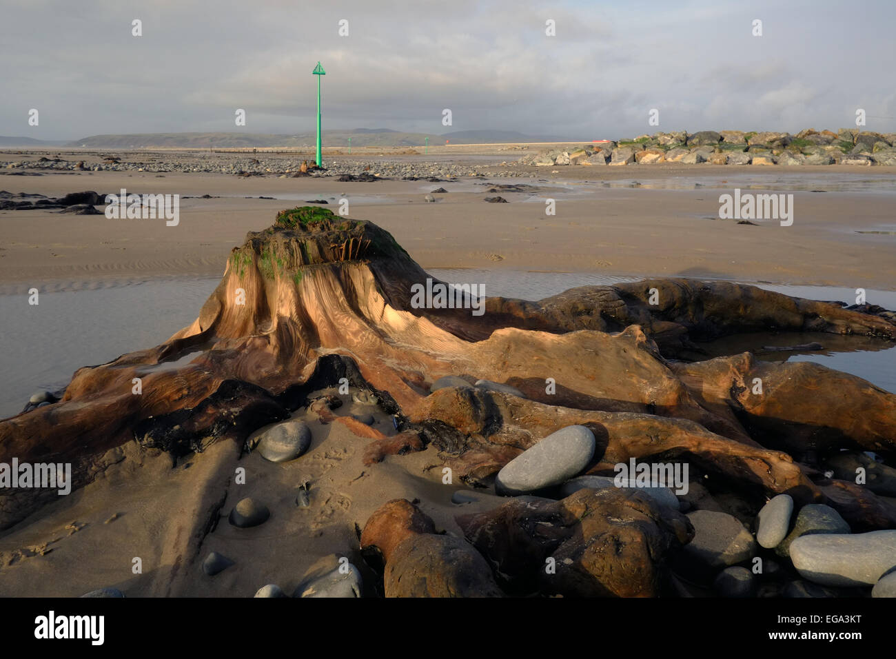 Borth, Ceredigion, Wales Stockfoto