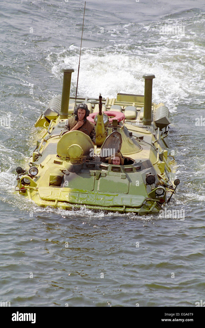 BTR-80 ukrainische Marine Stockfoto