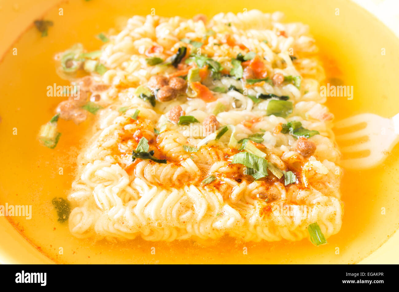 Nudelsuppe Mit Fleisch Stockfotos und -bilder Kaufen - Alamy