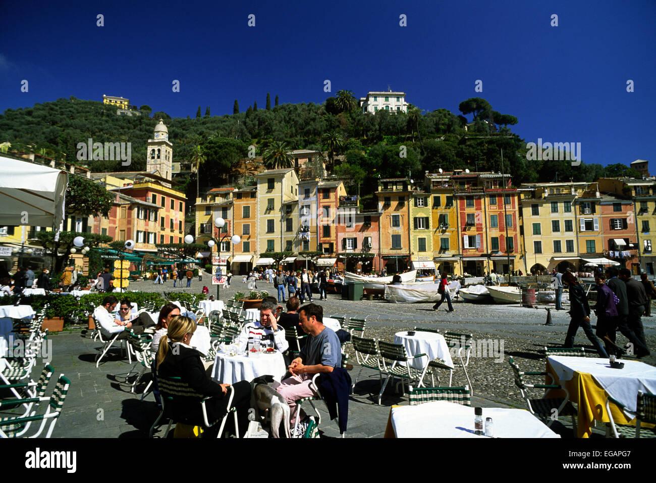 Italien, Ligurien, Riviera di Levante, Portofino Stockfoto