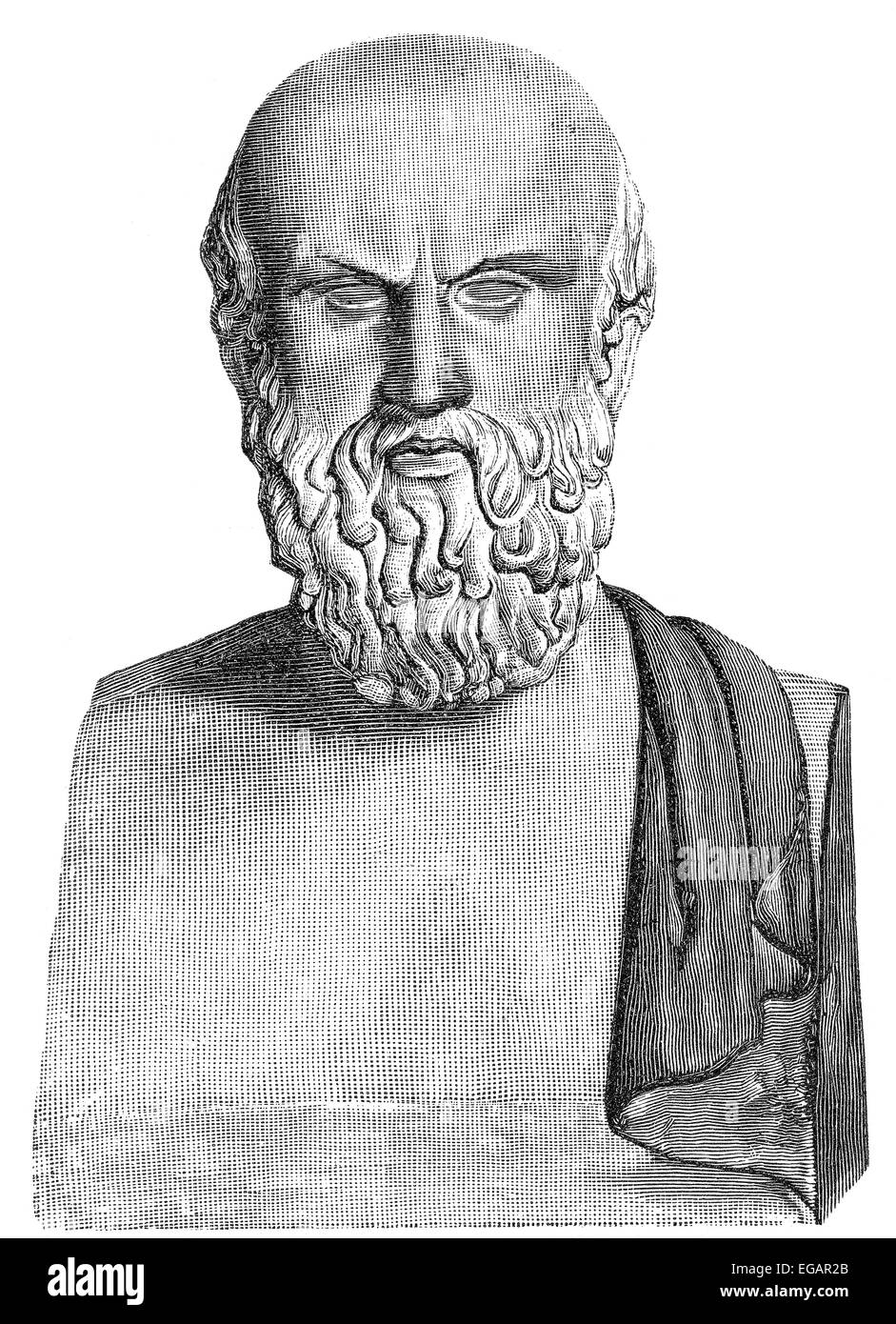 Aischylos; c. 525/524 - c. 456/455 BC, einer antiken griechischen Tragedian Aischylos, Äschylus, Oder Aeschylus, 525 v. Chr. - 456 v. Chr Stockfoto