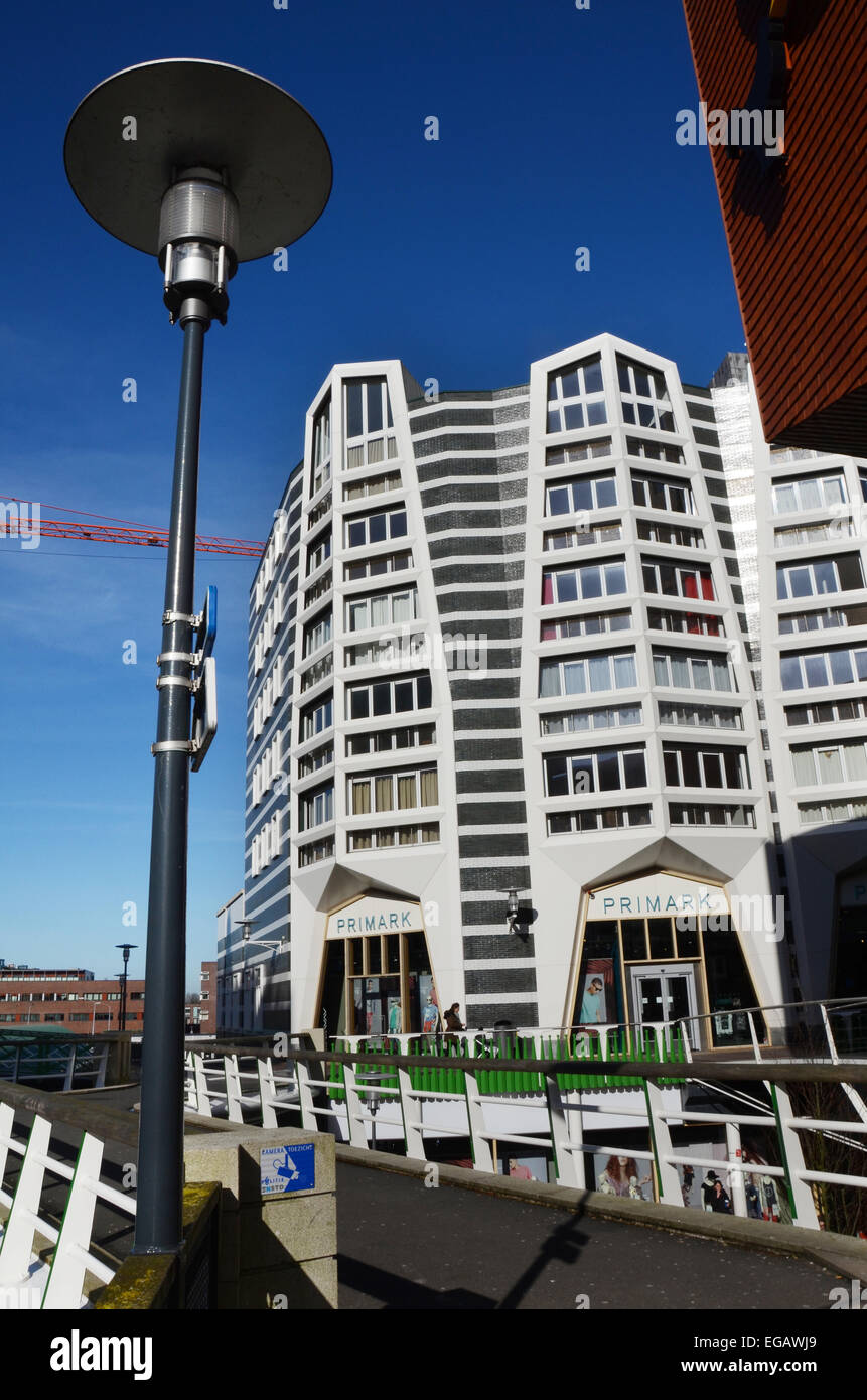 Zaandam, Stadtmitte und Fußgängerzone, Niederlande Stockfoto