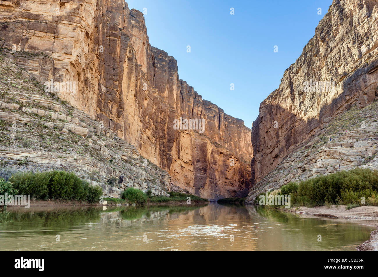 Santa Elena Canyon, Big Bend National Park, Texas, USA Stockfoto