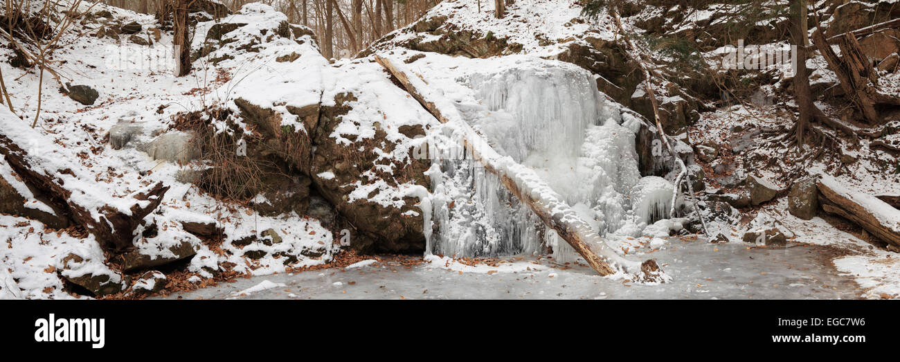 Cascade Falls Patapsco Valley State Park, Howard County, Maryland Stockfoto