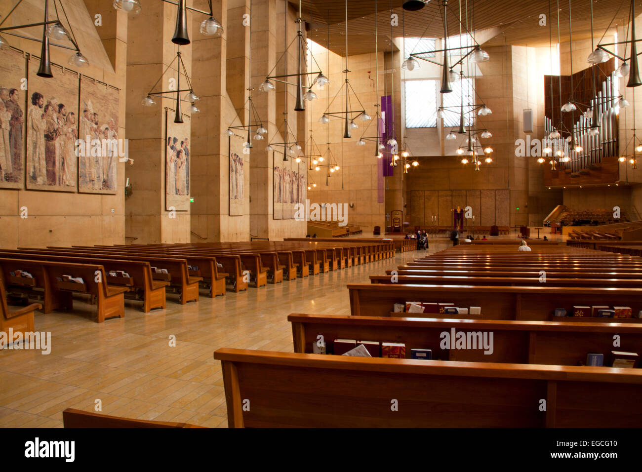 Kathedrale unserer lieben Frau von den Engeln, Los Angeles, Kalifornien Stockfoto