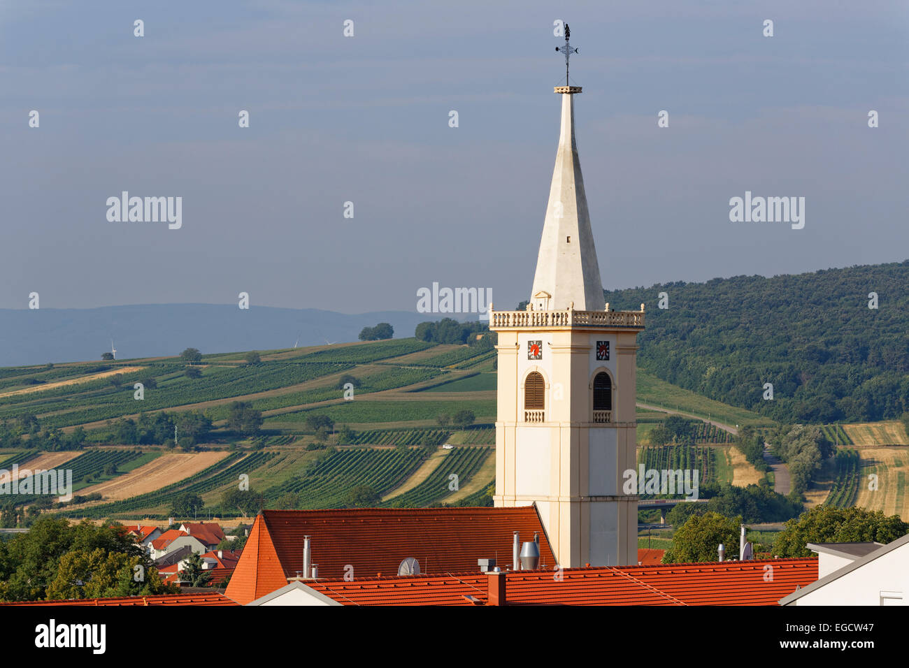 Pfarrkirche, Großhöflein, nördlichen Burgenland, Burgenland, Österreich Stockfoto