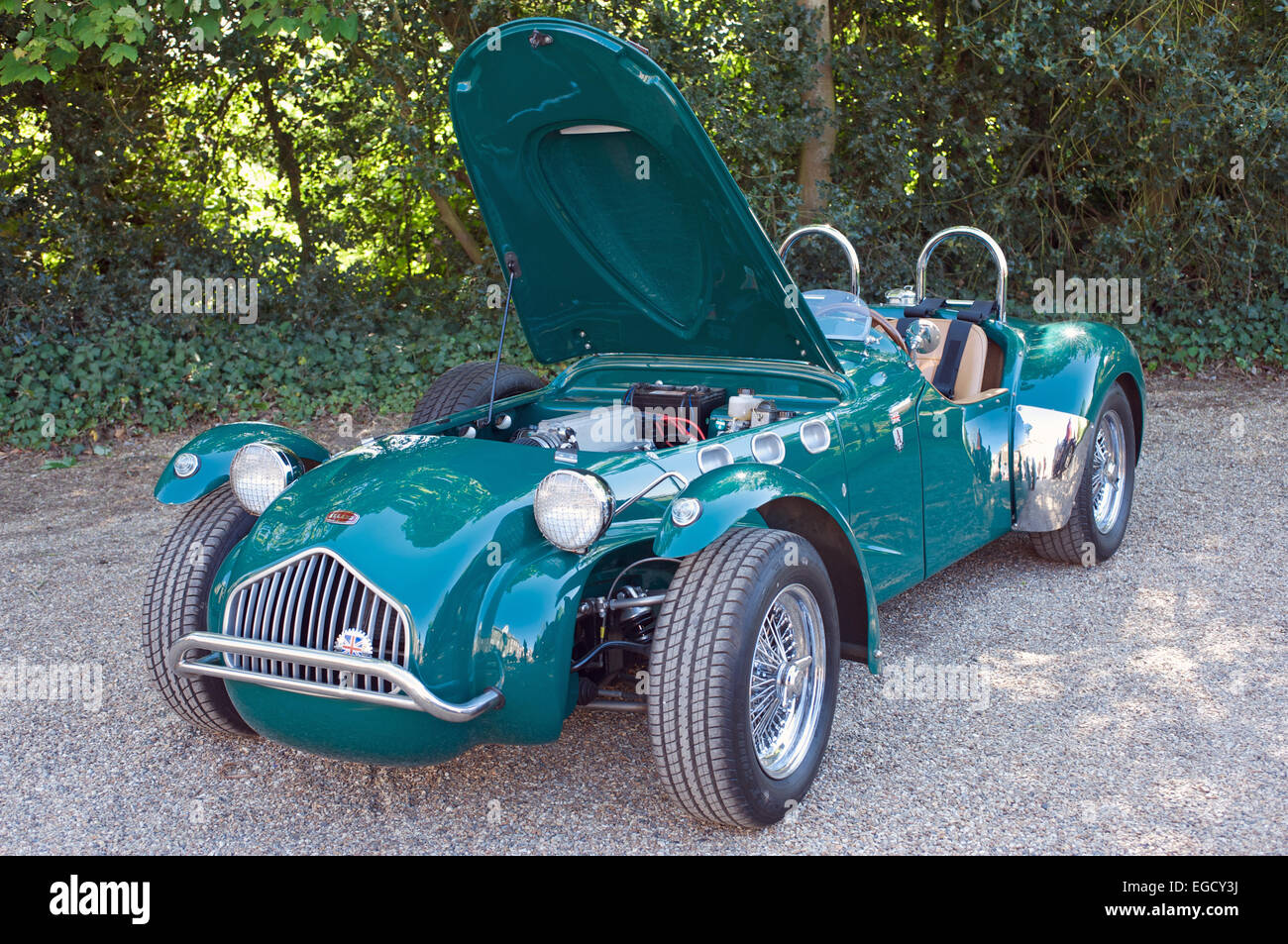 Allard zwei-Sitzer-Sportwagen Stockfoto