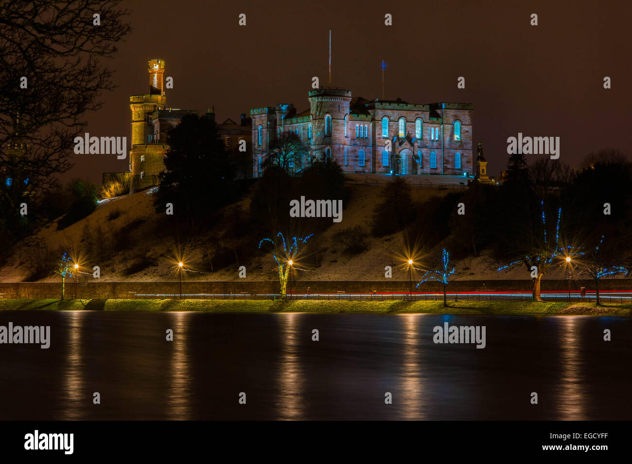 Inverness Castle, Highland, Schottland, Vereinigtes Königreich Stockfoto