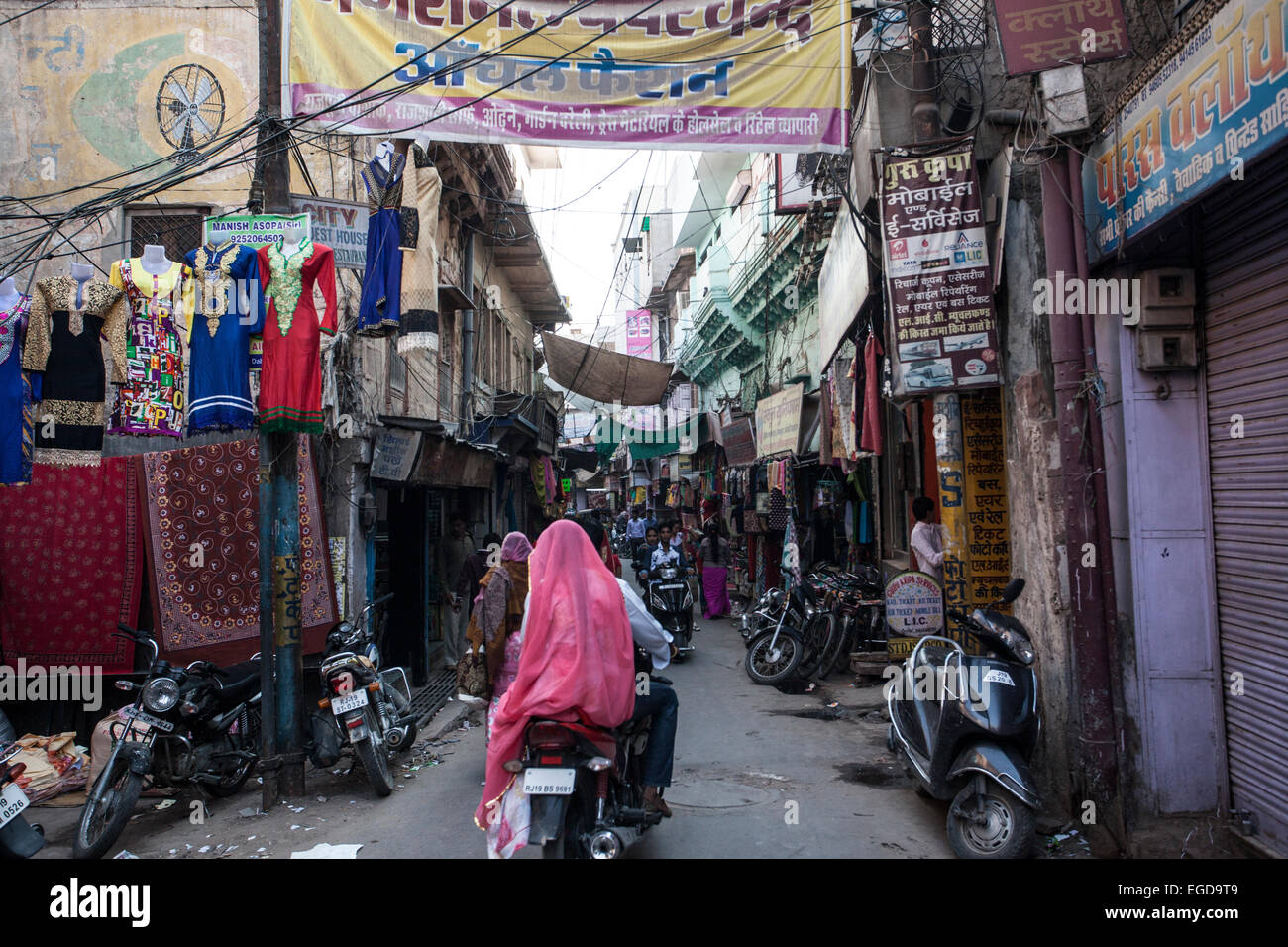 Sardar Markt Jodhpur Stockfoto