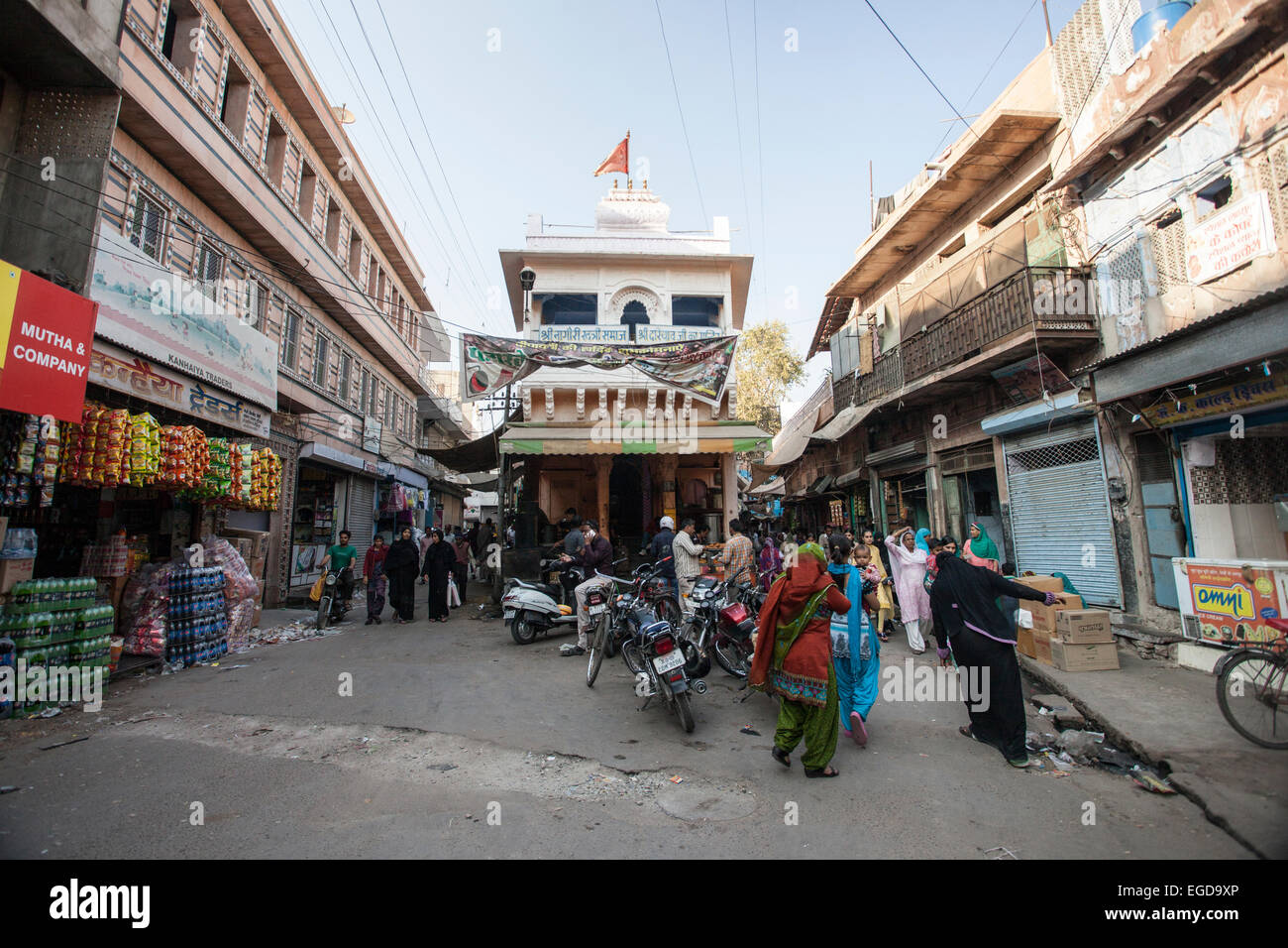 Sardar Markt Jodhpur Stockfoto