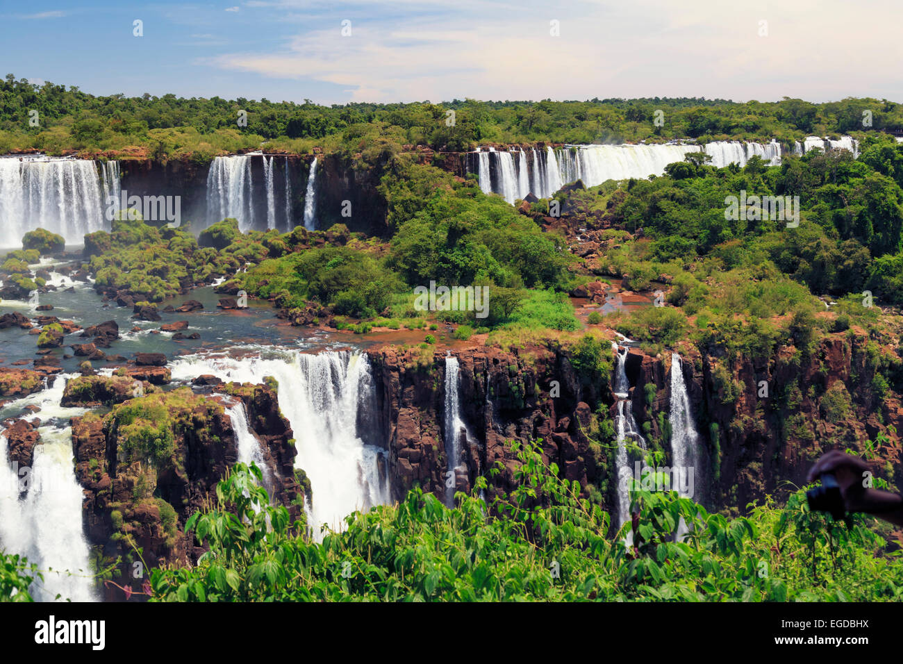 Brasilien, Parana, Iguassu Falls National Park (Cataratas Do Iguaçu) (der UNESCO) Stockfoto