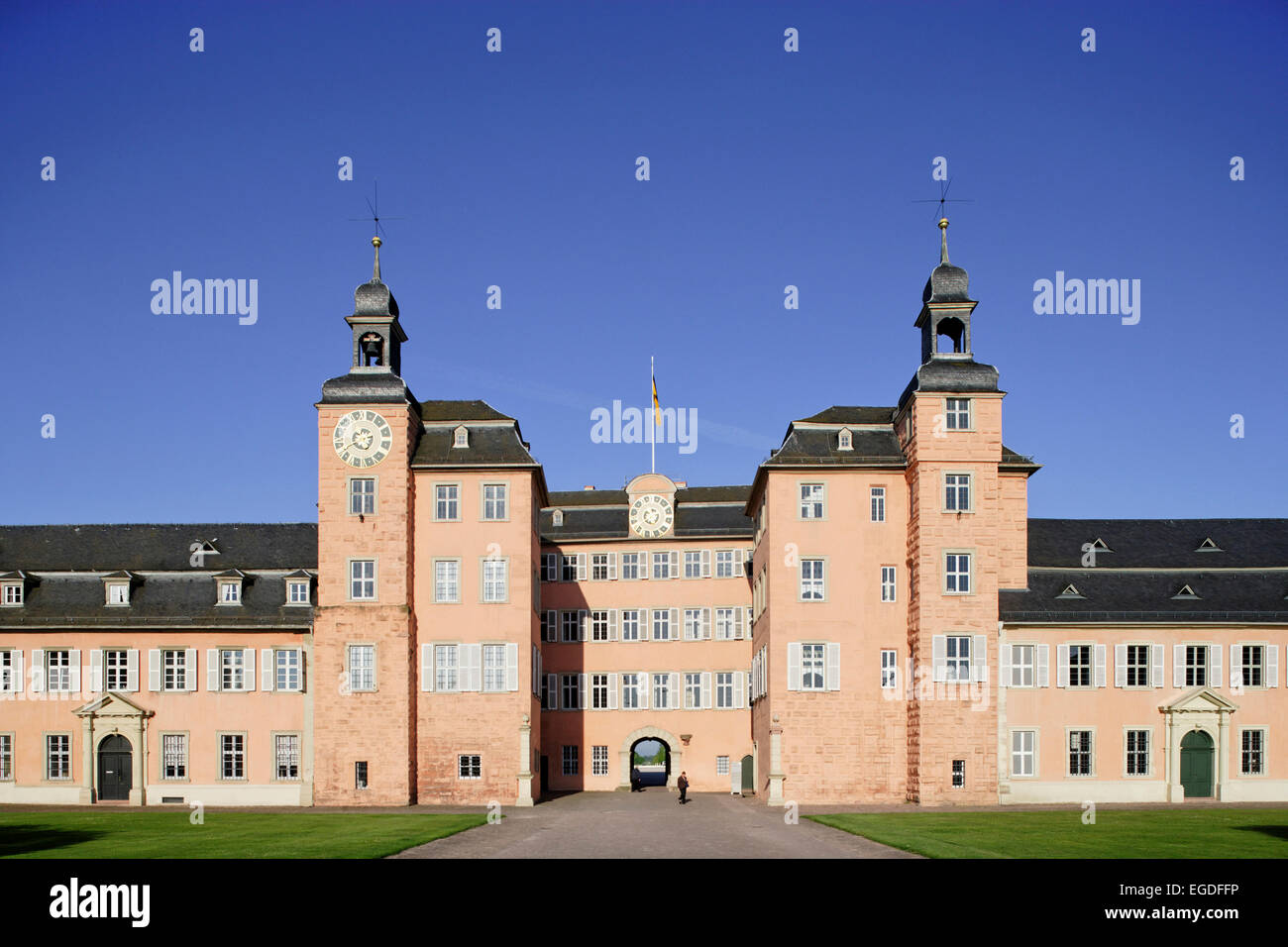 Schloss Schwetzingen, Schwetzingen, Baden-Württemberg, Deutschland Stockfoto