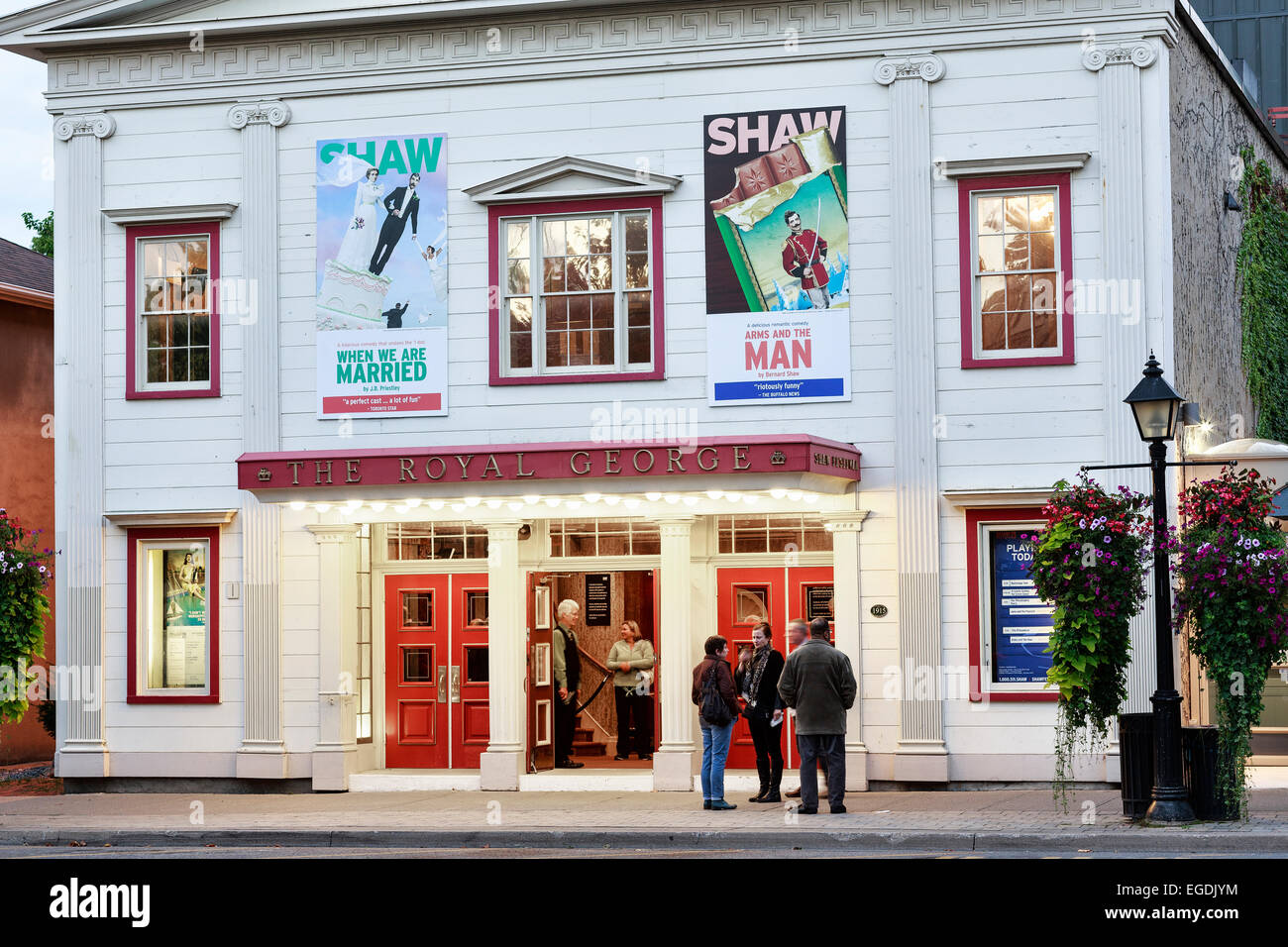 Royal George Theatre auf dem Shaw Festival, Niagara-on-the-Lake, Ontario, Kanada Stockfoto