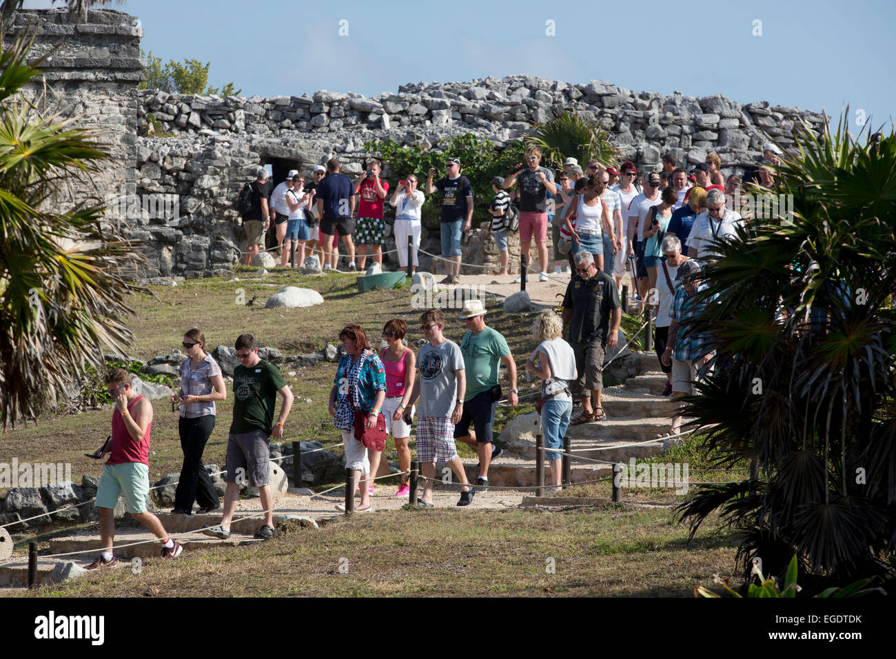 Tulum, Quintana Roo, Mexiko Stockfoto