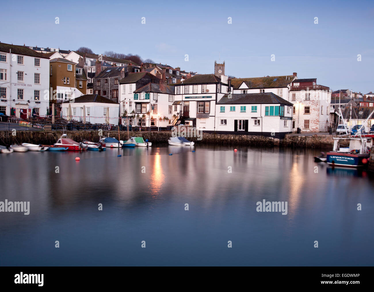 Falmouth Harbour, Chainlocker, Cornwall, UK Stockfoto