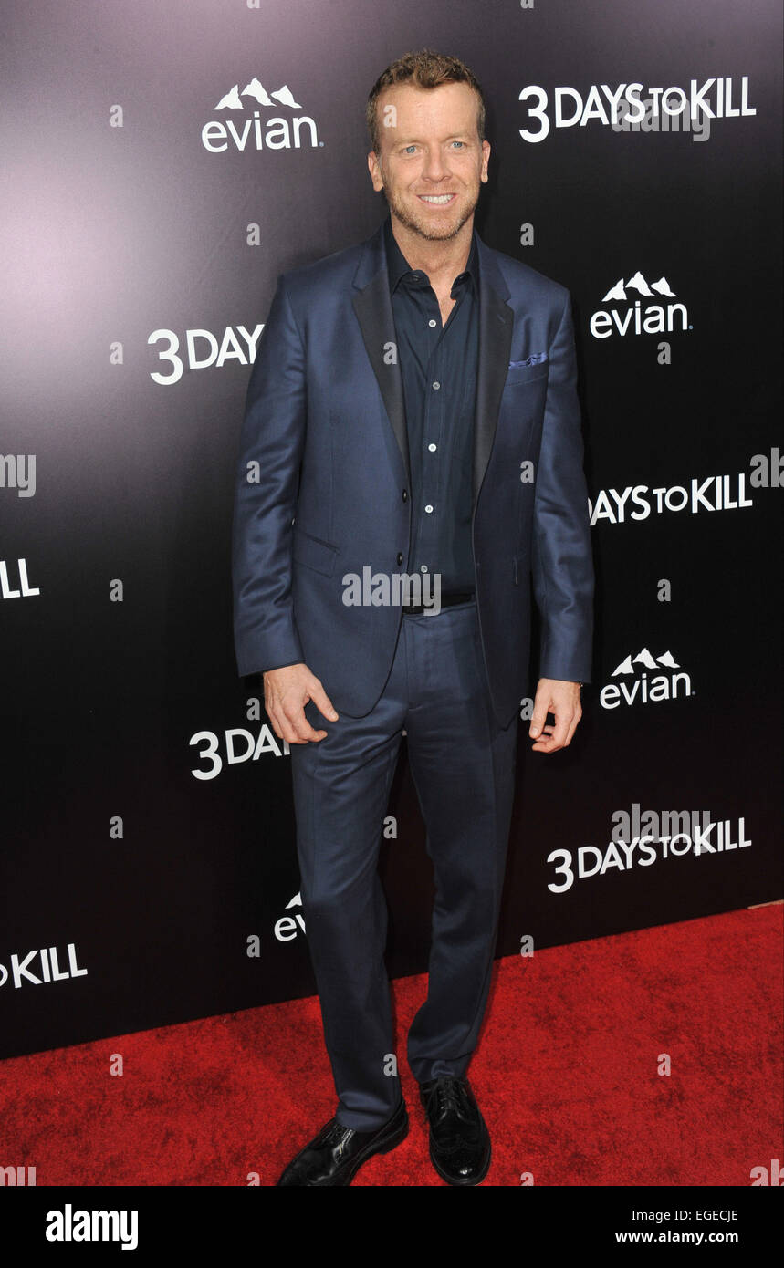 LOS ANGELES, CA - 12. Februar 2014: Regisseur McG bei der US-premiere seines Films "3 Days To Kill" am Arclight Theater, Hollywood. Stockfoto
