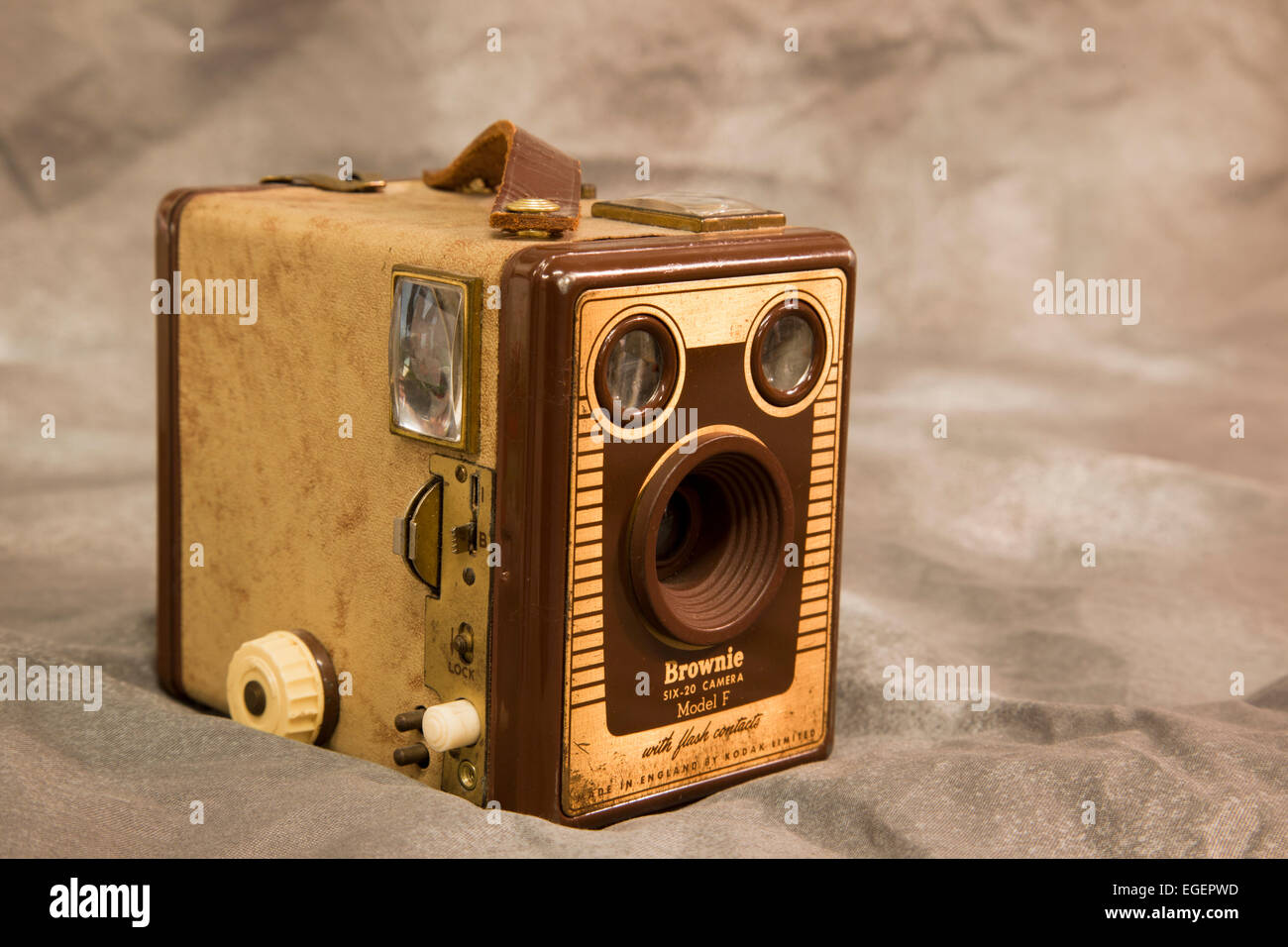 Brownie Six-20 Kamera - Modell F Stockfoto