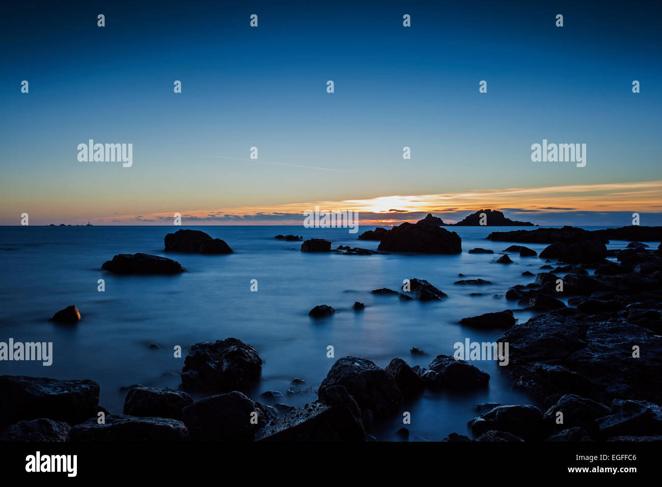 Des Priesters Cove Stockfoto