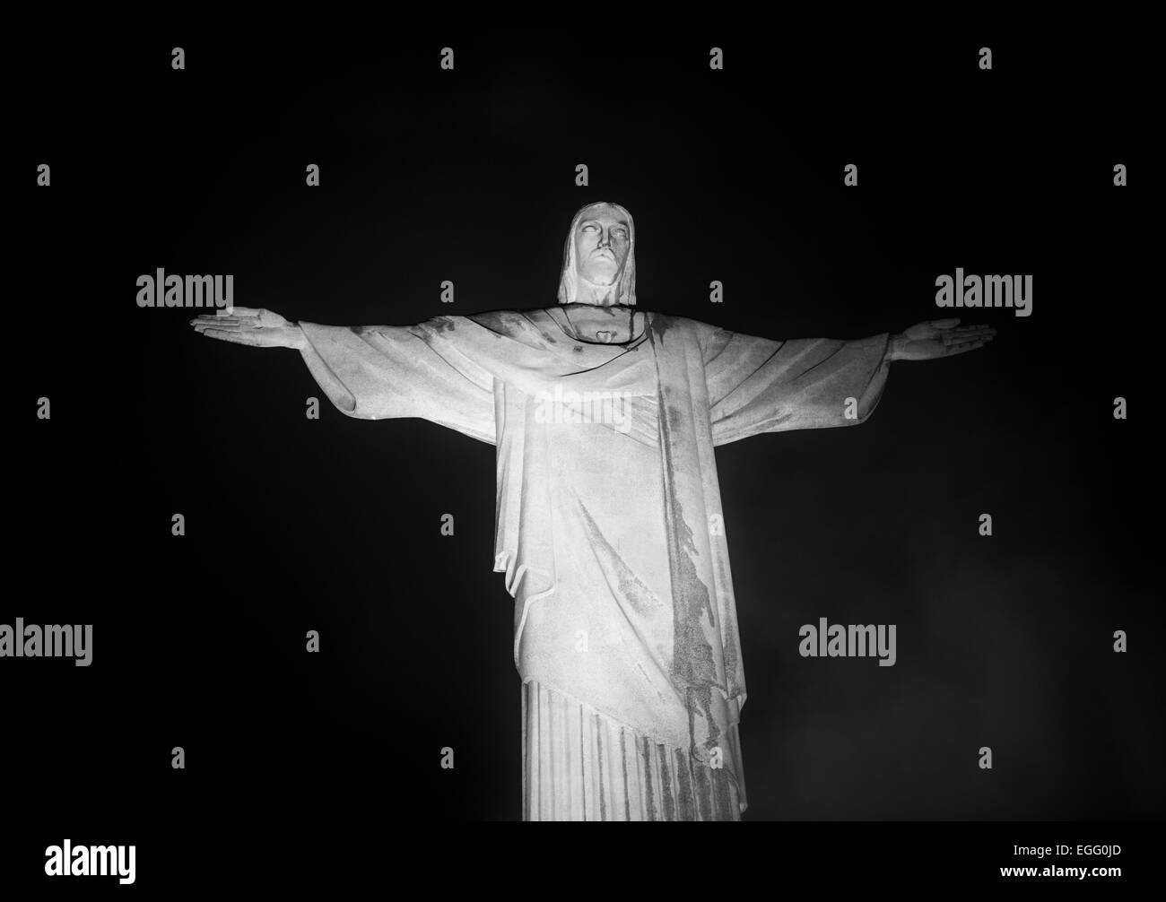 Cristo Redentor, Corcovado, Rio De Janeiro, Brasilien Stockfoto
