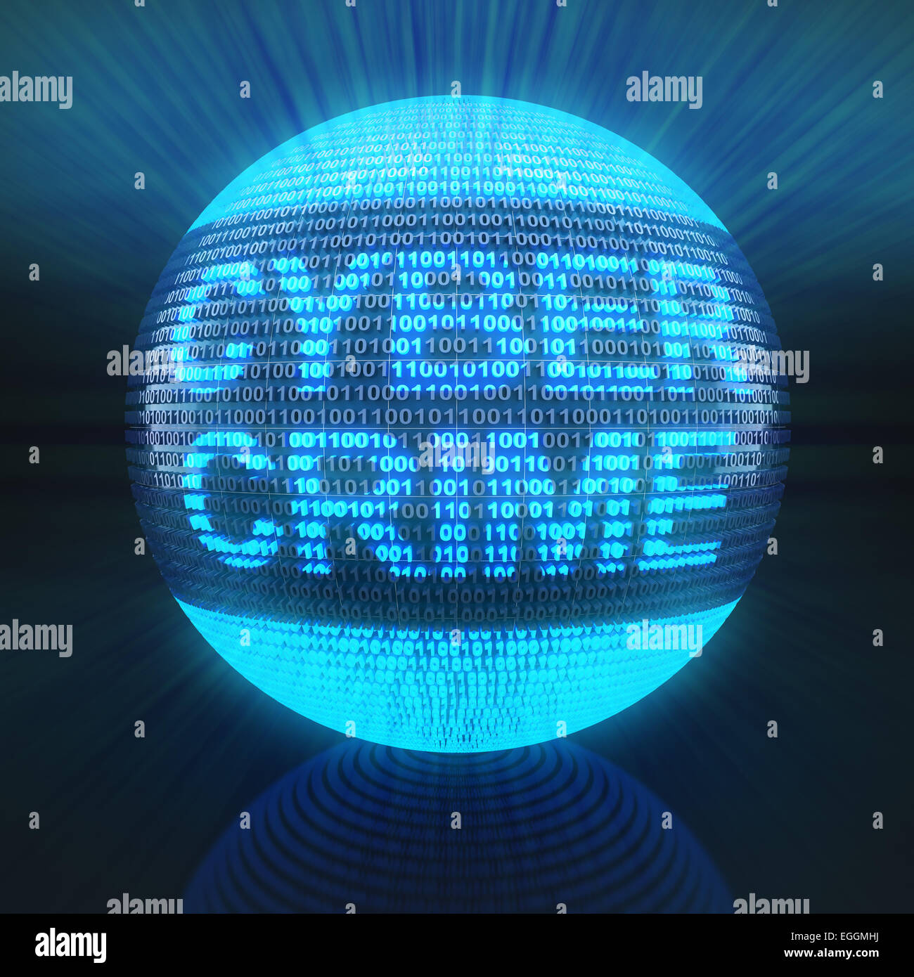 Cyber-Kriminalität Stockfoto