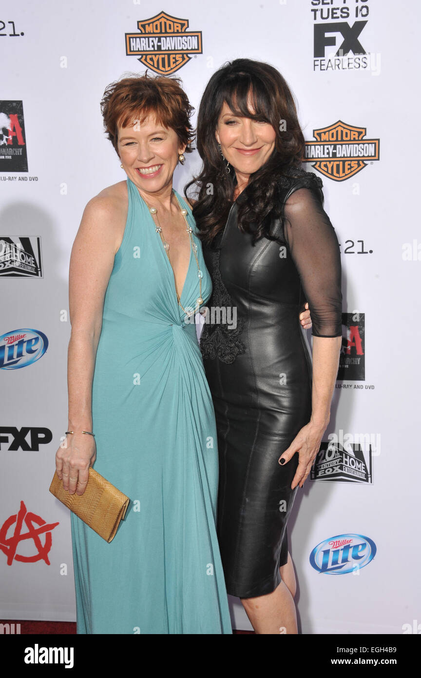 LOS ANGELES, CA 7. September 2013 Katey Sagal & Schwester McNally