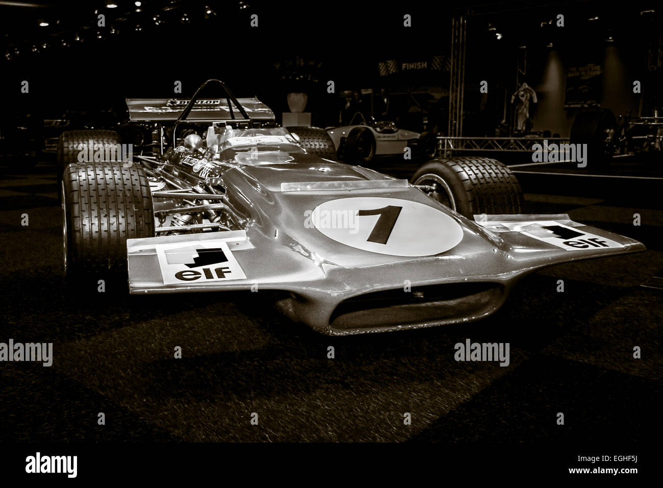 Formel ein Auto März 701, entworfen von Robin Herd, 1970 Stockfoto