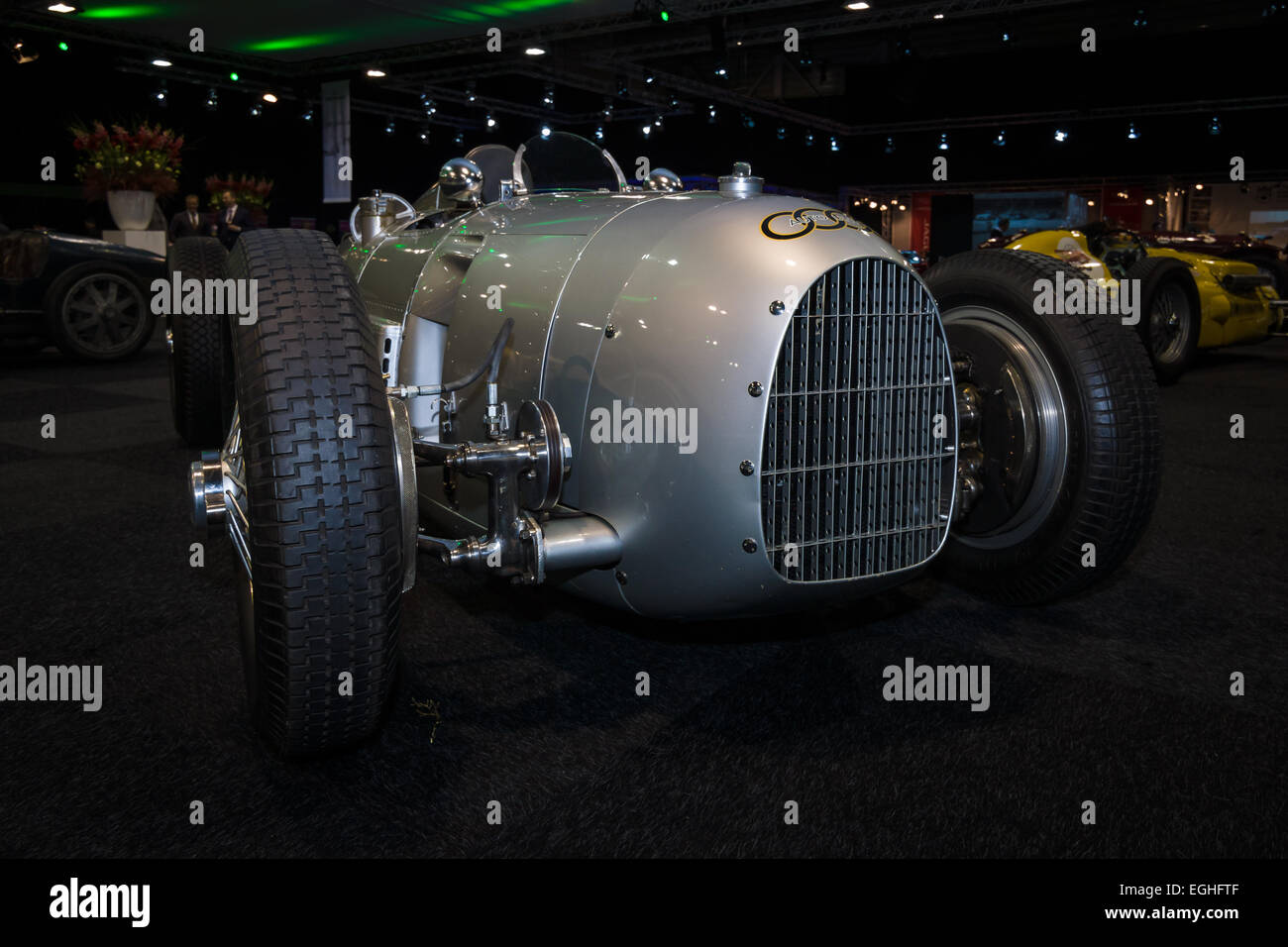 Der Grand Prix Rennen Auto Auto Union Typ A, 1934. Stockfoto