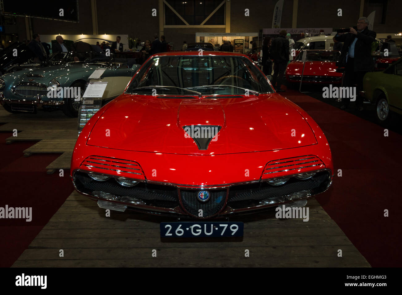 Sport Auto Alfa Romeo Montreal. Stockfoto