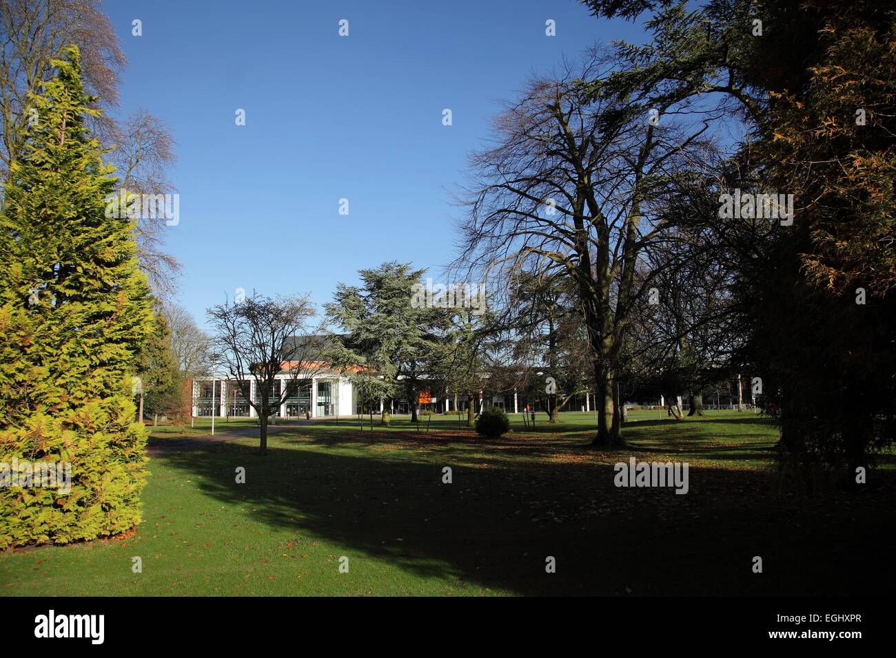 Grove House Gardens, Dunstable, Bedfordshire, Grünfläche, Erholungsgebiet, park Stockfoto