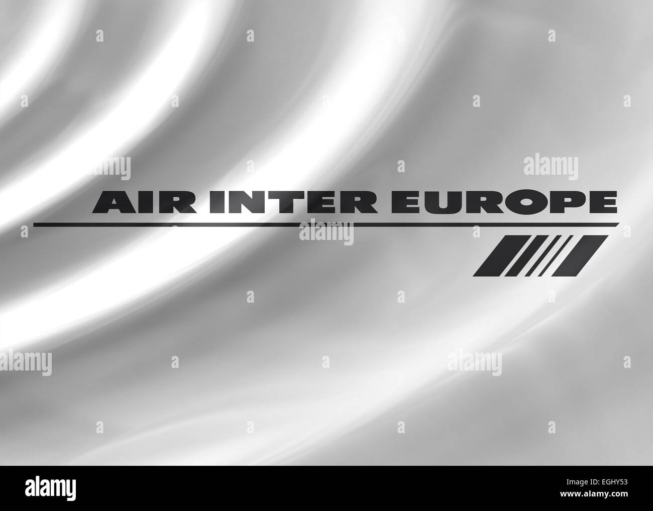 Air Inter Europa logo Emblem Flagge Symbol Symbol Stockfoto