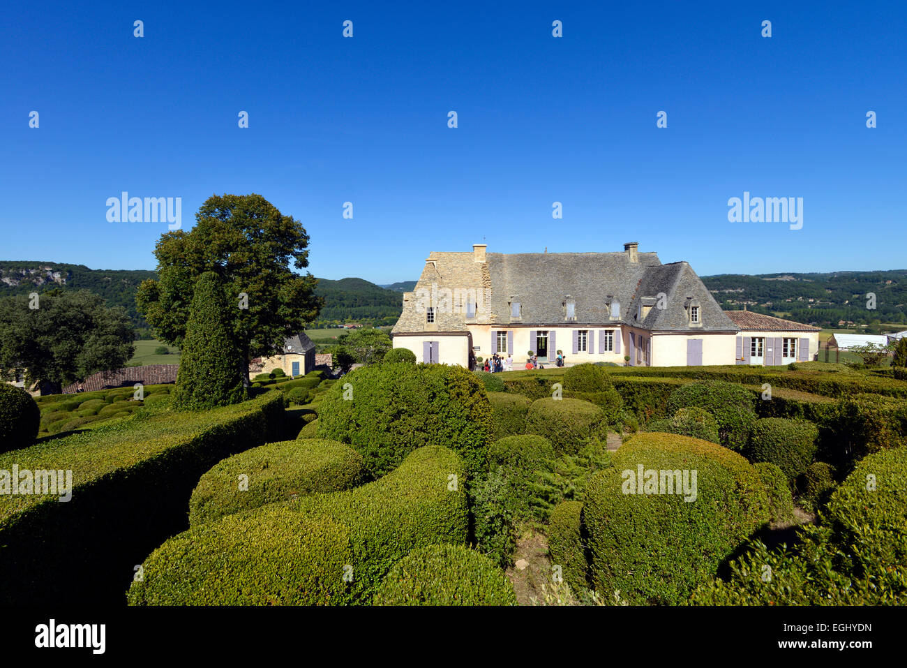 "Les Jardins Suspendus de Marqueyssac'overhanging Gärten von