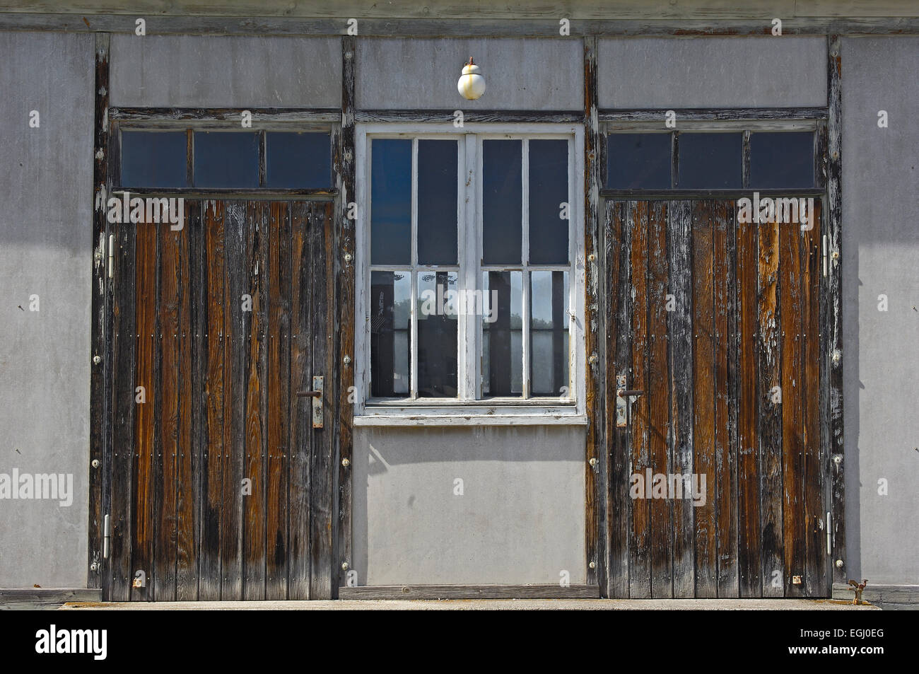 Dachau, KZ, Memorial Site, Bayern, Deutschland, Europa. Stockfoto