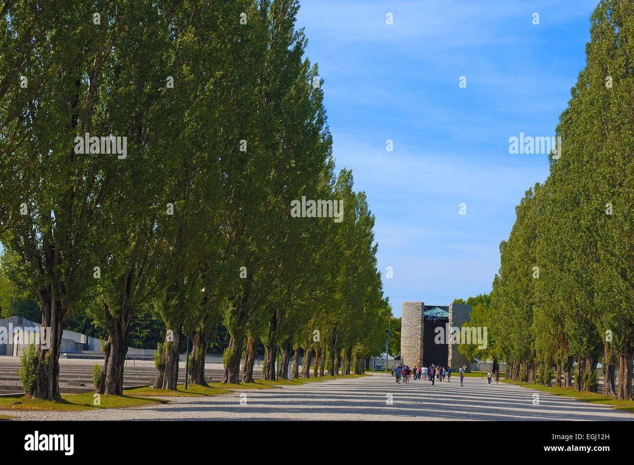 Dachau, KZ, Memorial Site, Bayern, Deutschland, Europa. Stockfoto