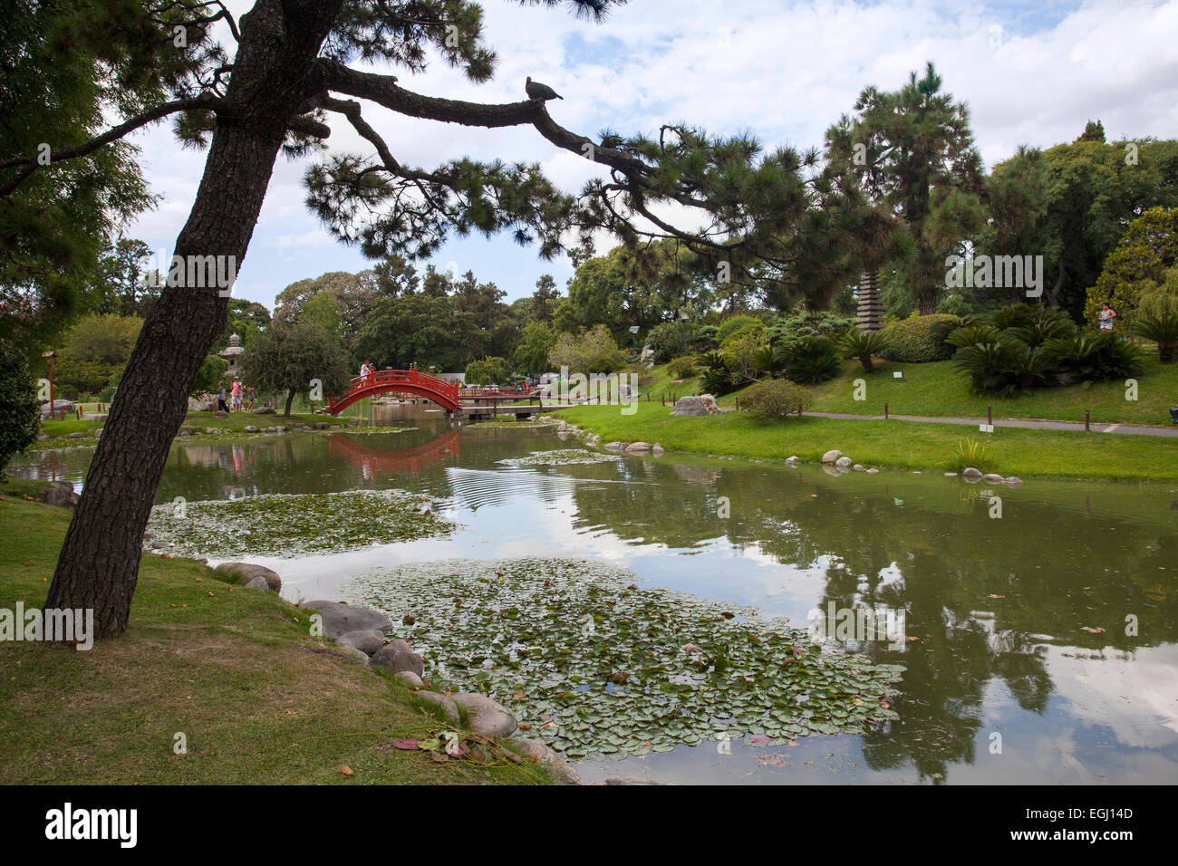 Der Buenos Aires "Japanese Gardens". Argentinien. Stockfoto
