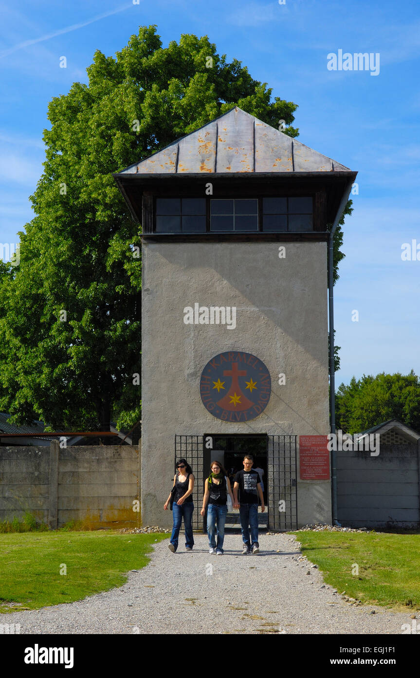 Dachau, KZ, Memorial Site, Bayern, Deutschland, Europa. Stockfoto