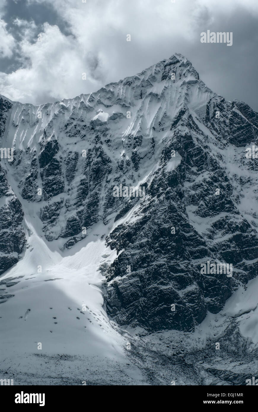 Majestätischen Berg südamerikanisch Anden in Peru, Ausangate Stockfoto