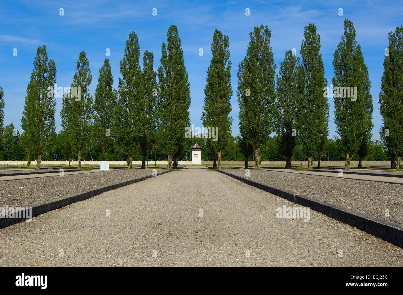 Dachau, KZ, Memorial Site, Bayern, Deutschland, Europa. Stockfoto