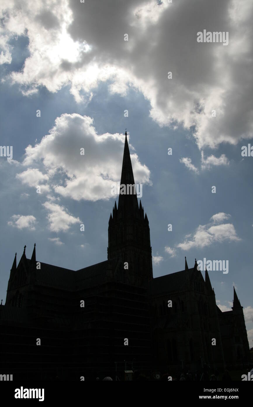 Kathedrale von Salisbury Stockfoto