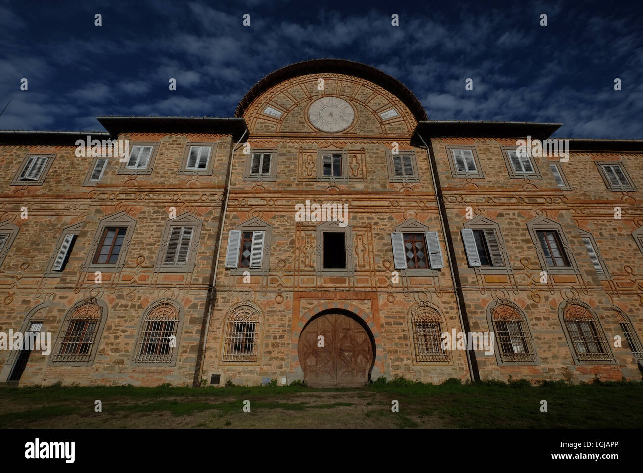 die Burg Sammezzano, Reggello,(Florence province) Toskana, Italien Stockfoto