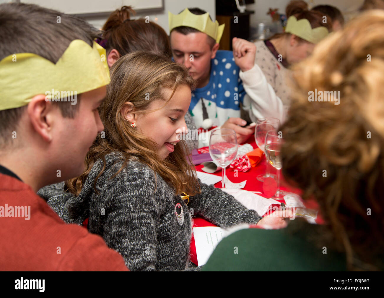 Weihnachtstag Stockfoto