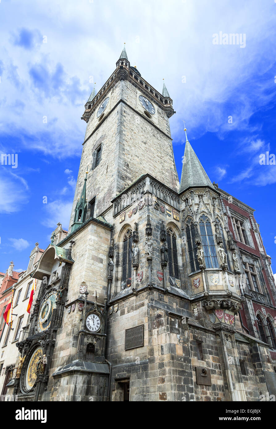 Altes Rathaus Prag Tschechien Stockfoto