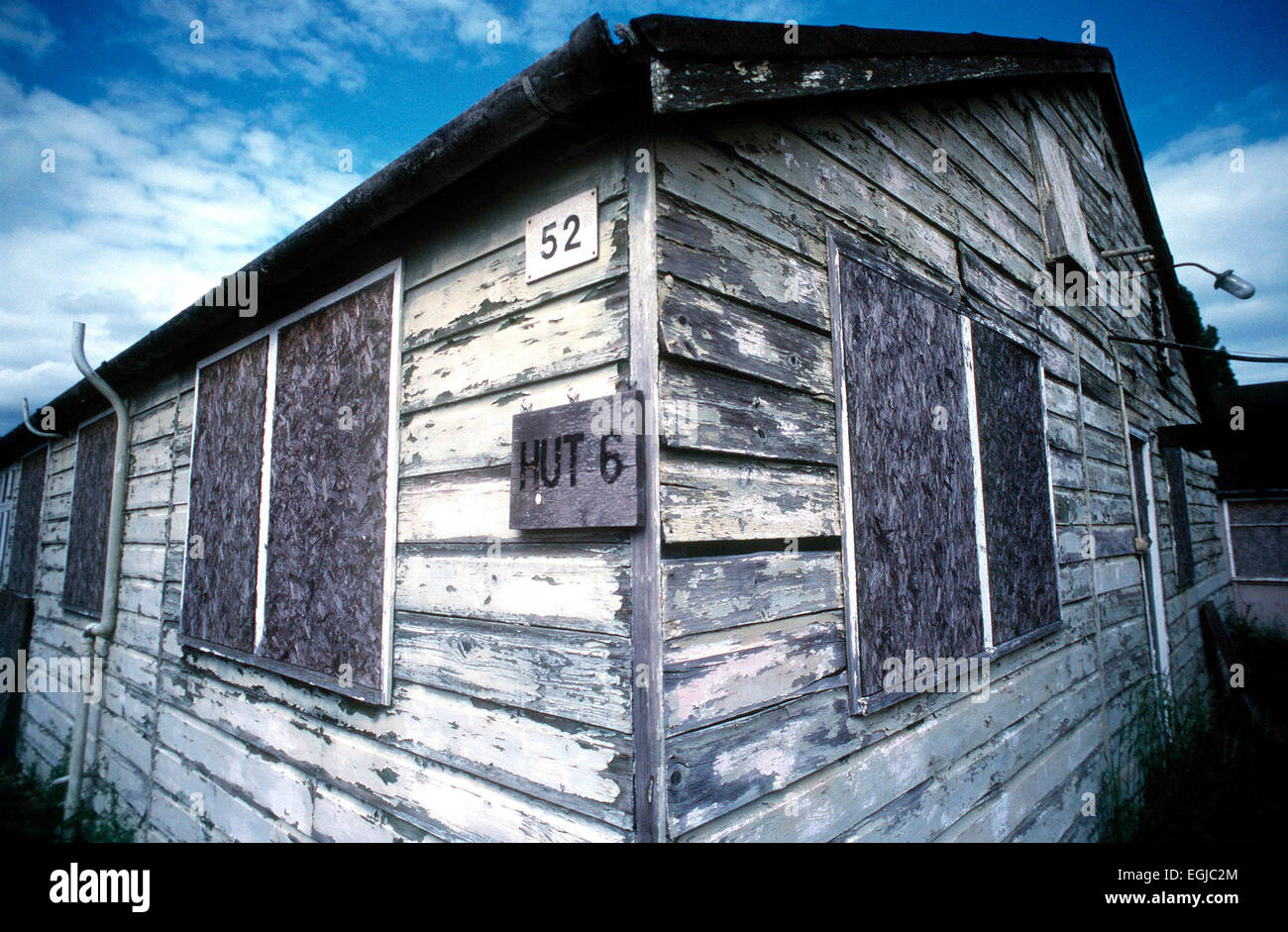 Bletchley Park Startseite der Chiffriermaschine Enigma, Bletchley Park, Sherwood Drive, Bletchley, Milton Keynes, Großbritannien 16. Juni 2000 Stockfoto
