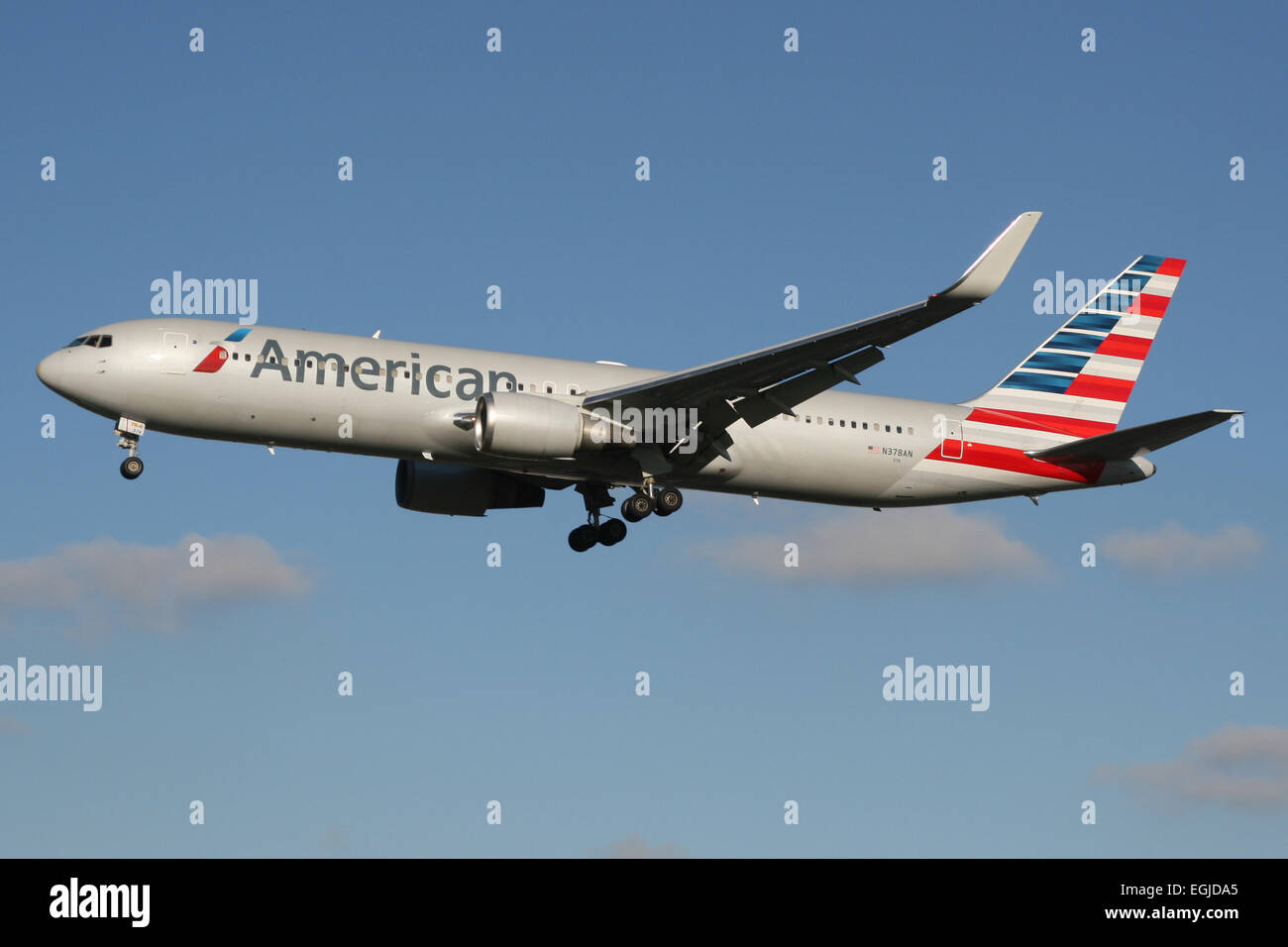 AMERIKANISCHE 767 300 Stockfoto