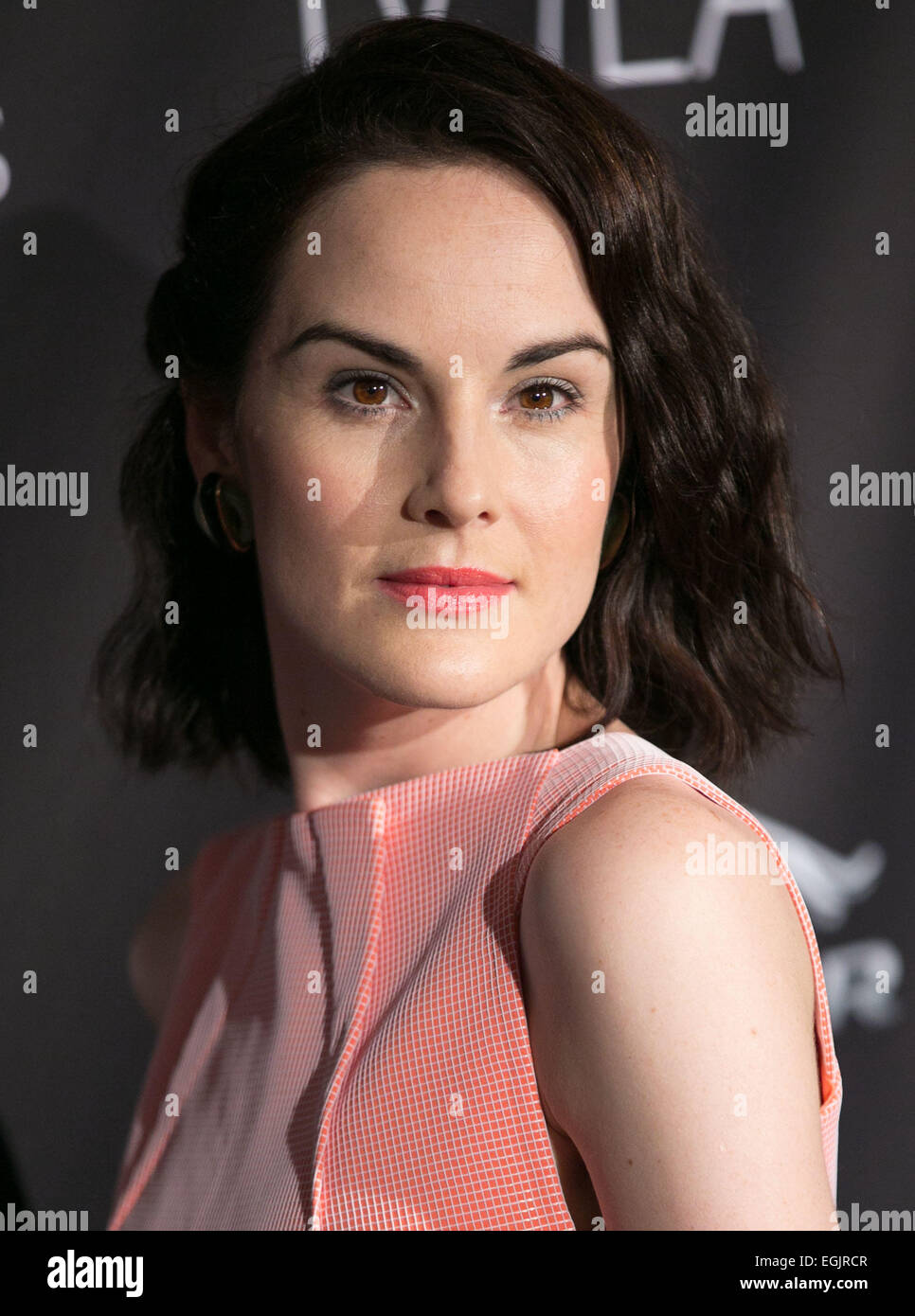 Prominente besuchen BAFTA Los Angeles TV Tee 2014 präsentiert von BBC America und Jaguar im SLS Hotel. Mitwirkende: Michelle Dockery wo: Los Angeles, California, Vereinigte Staaten von Amerika bei: 23. August 2014 Stockfoto